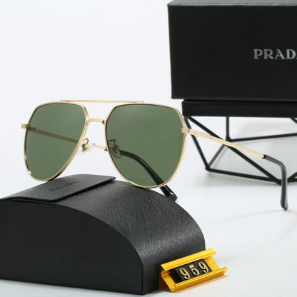 2026 Thin lens metal sunglasses 959