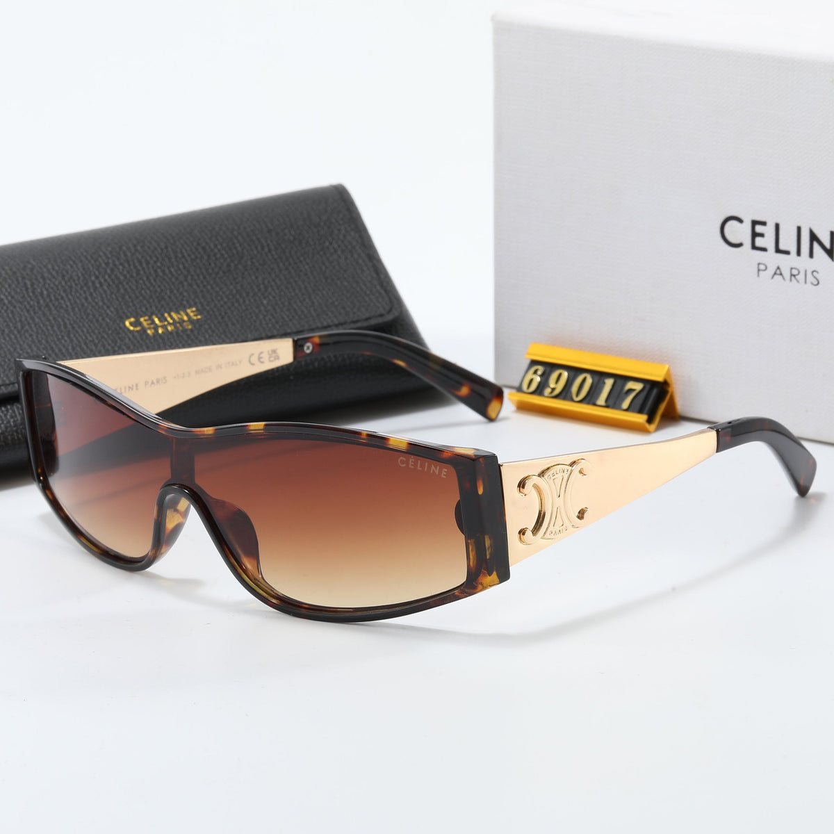 2026 7 colors new integrated lens metal frame sunglasses  69017