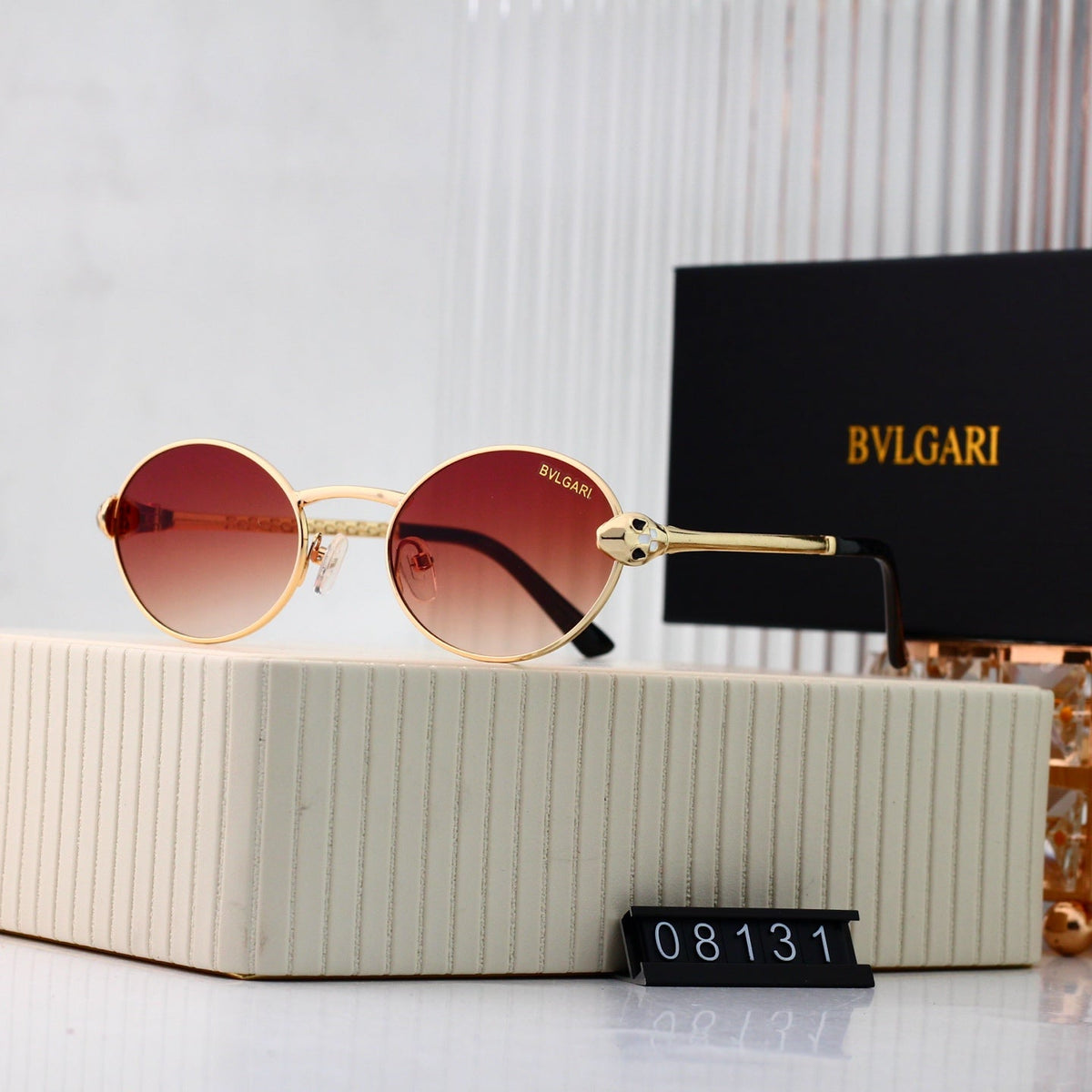 2026 New Full Frame Round Metal Sunglasses