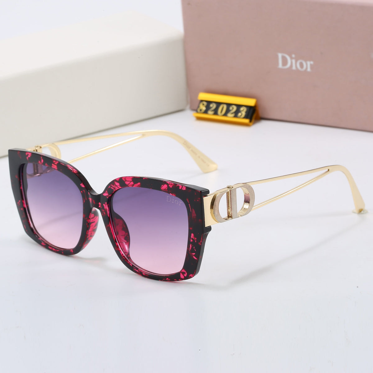 2026 6 colors new style metal temple hot sunglasses 82023