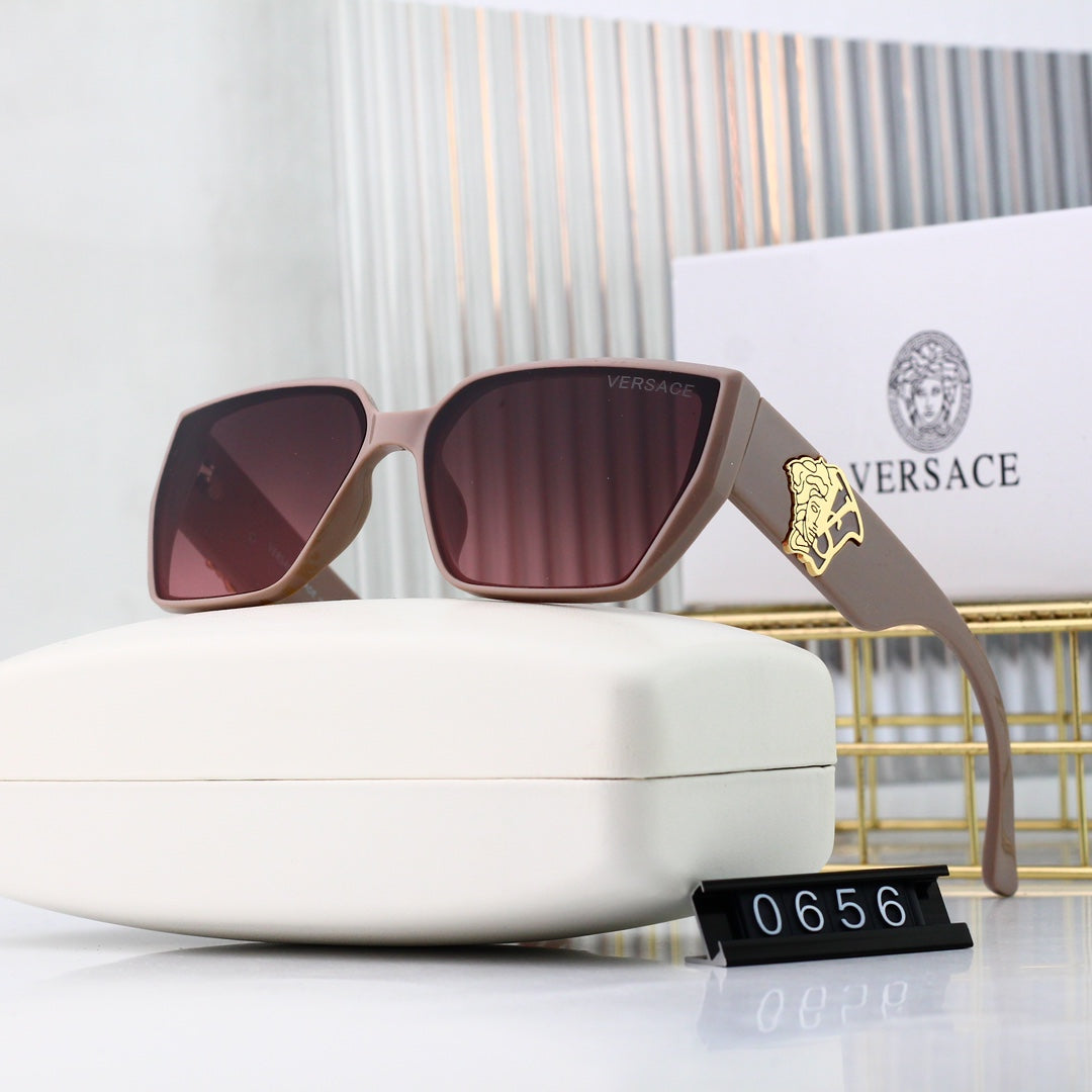 2026 7 colors square frame anti-ultraviolet cat-eye sunglasses 0656