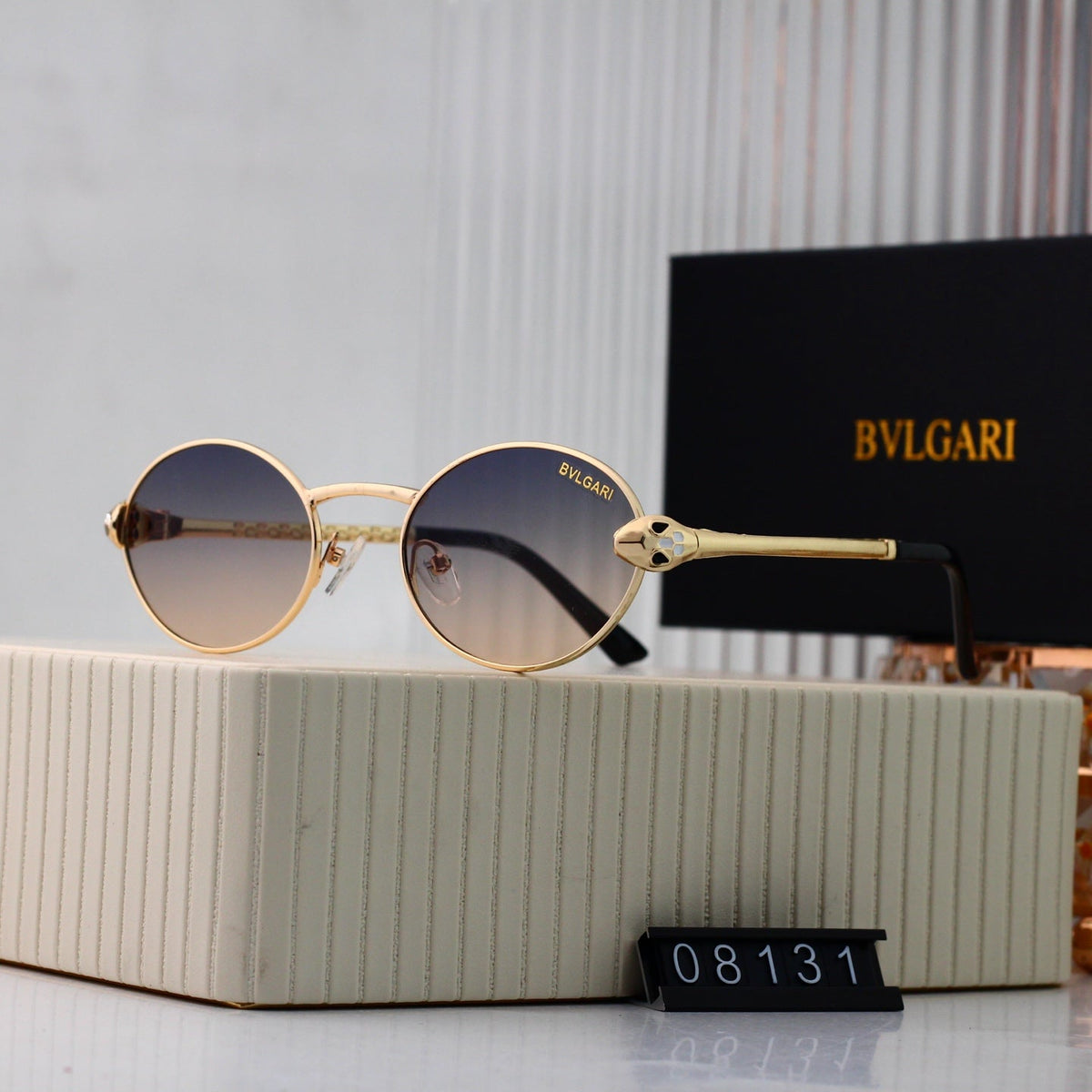 2026 New Full Frame Round Metal Sunglasses