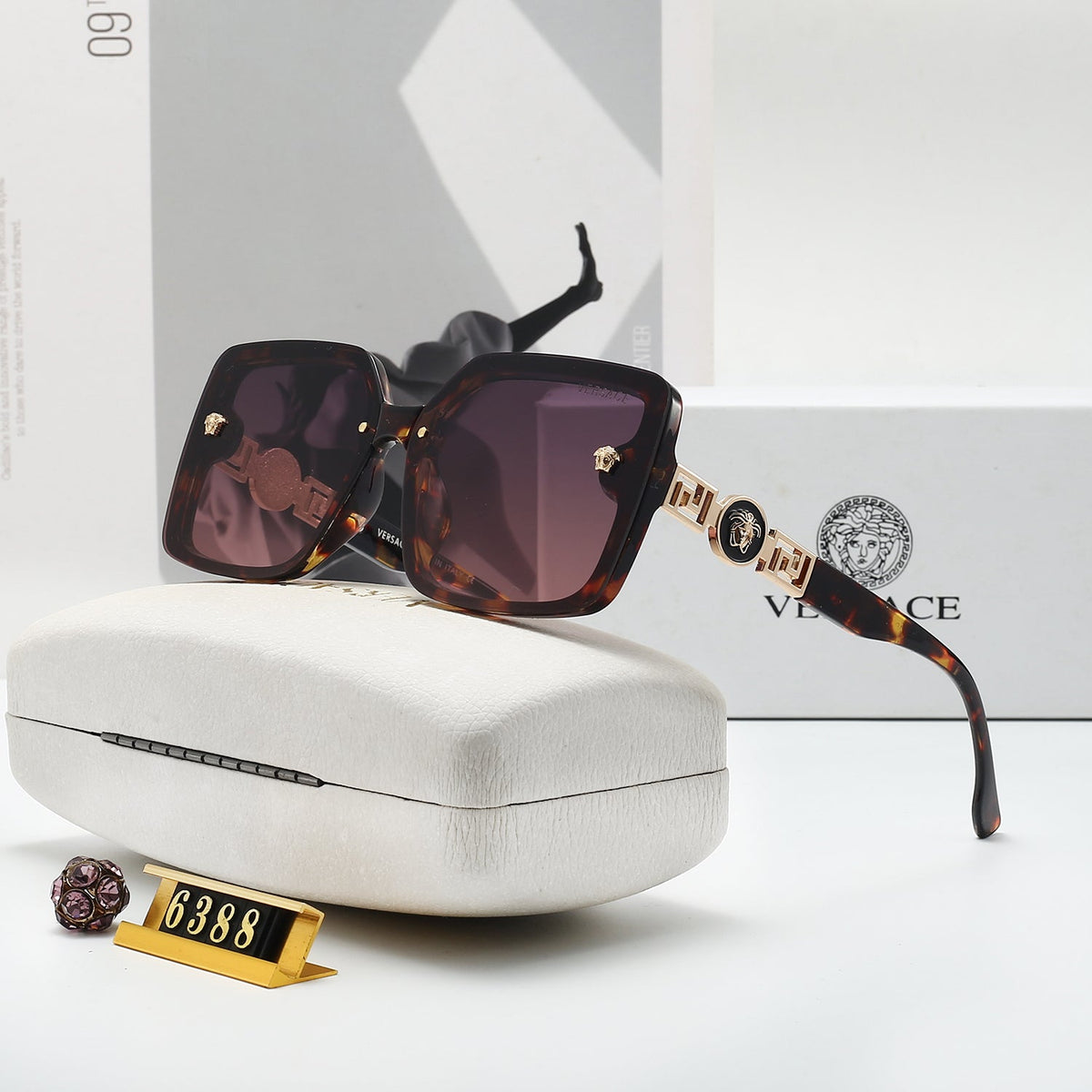 2026 4 Color Trendy Sunglasses 6388