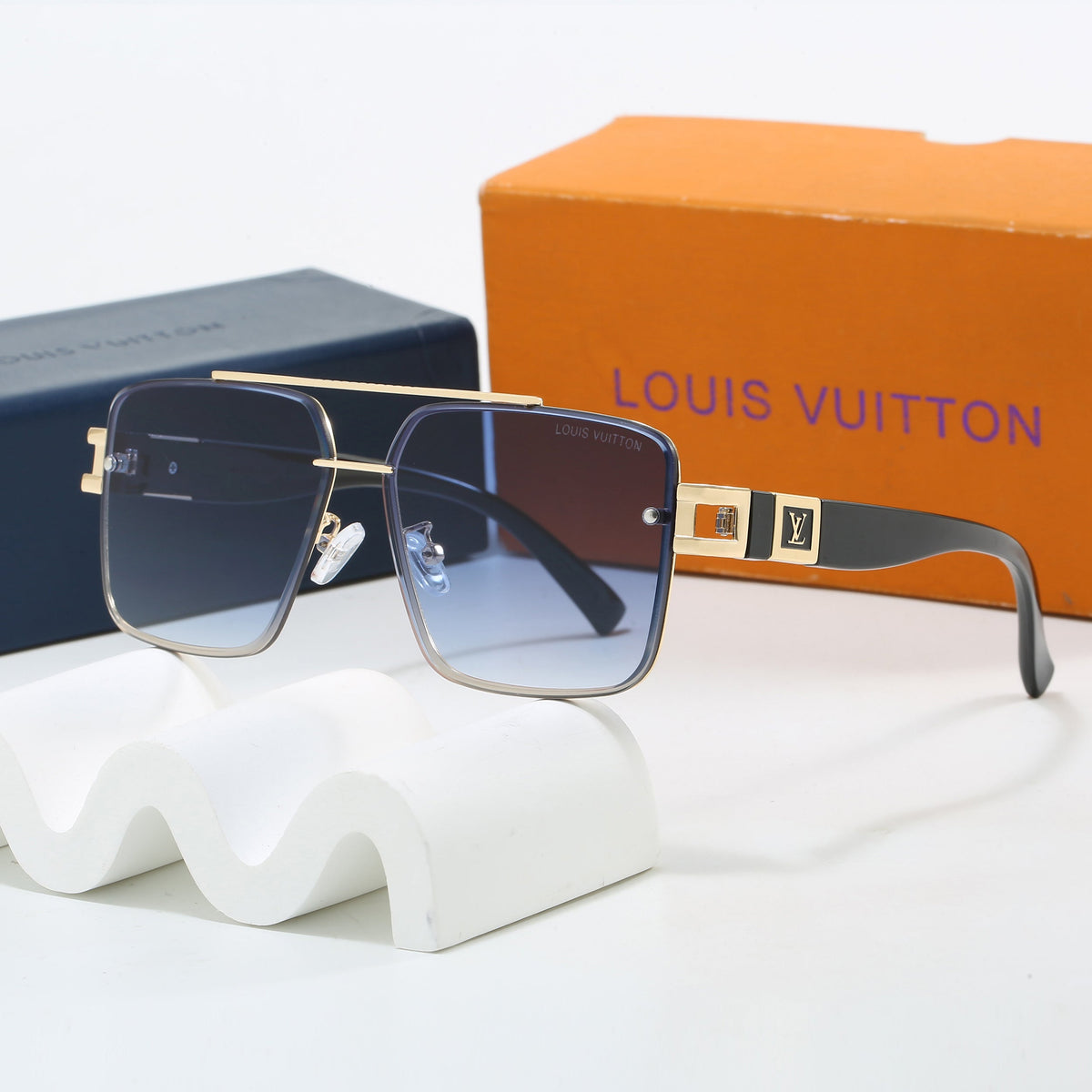 2026 7 colors new metal frame sunglasses