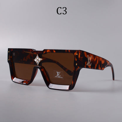 2026 new square frame unisex sunglasses 1486