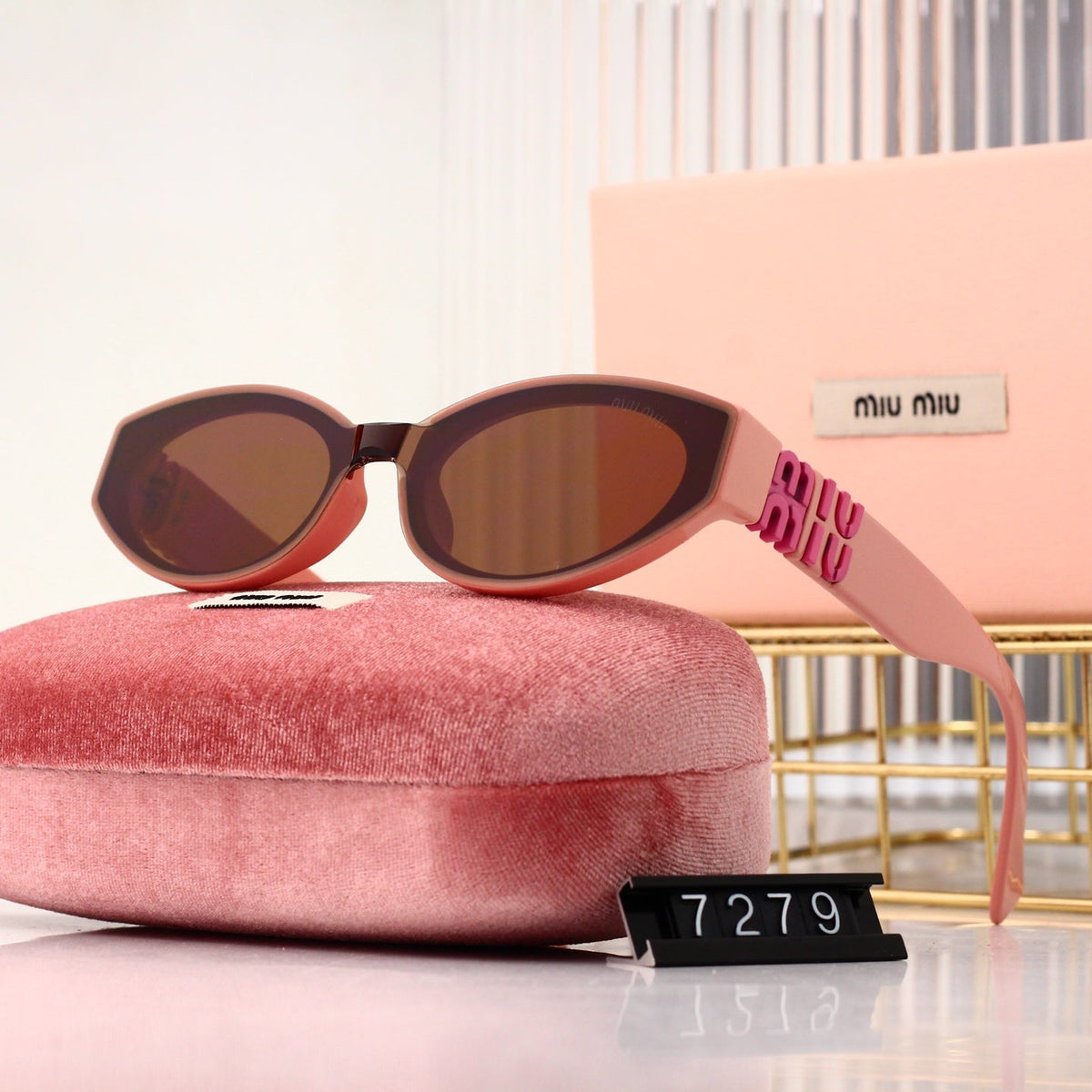 2025 Oval Full Frame Sunglasses 7279