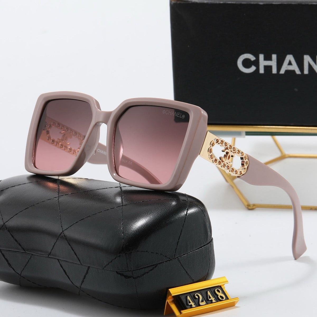 2026 5 colors new full lens iconic logo sunglasses