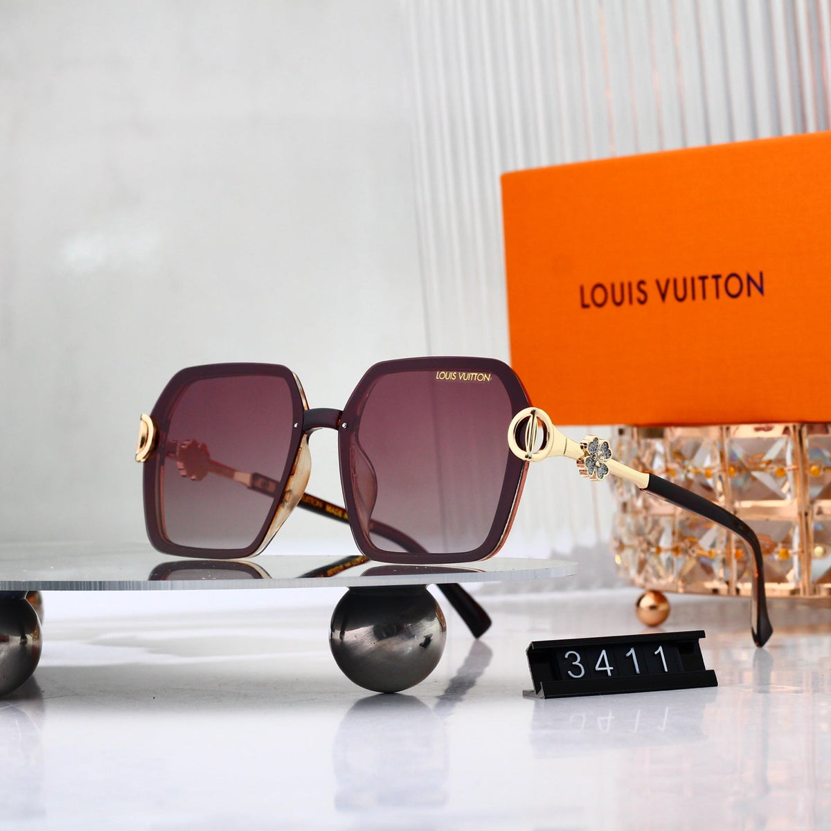 2026 New full frame metal sunglasses