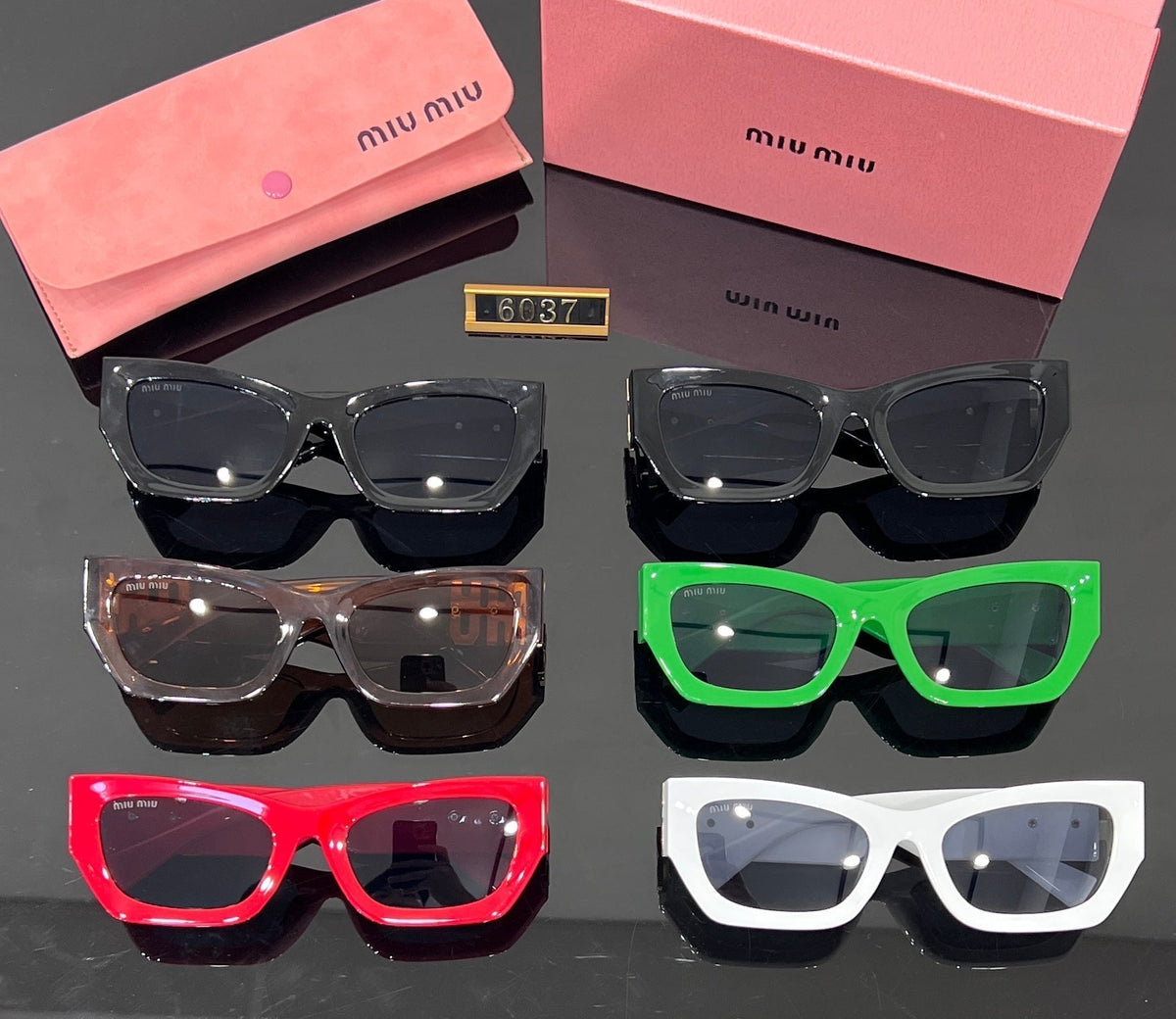2026 Fashion Square Cat-Eye Sunglasses