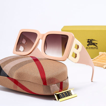 2026 Large Frame Metal B Sunglasses