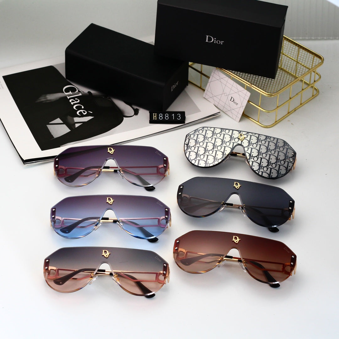 2026 Vintage One-Piece Sunglasses