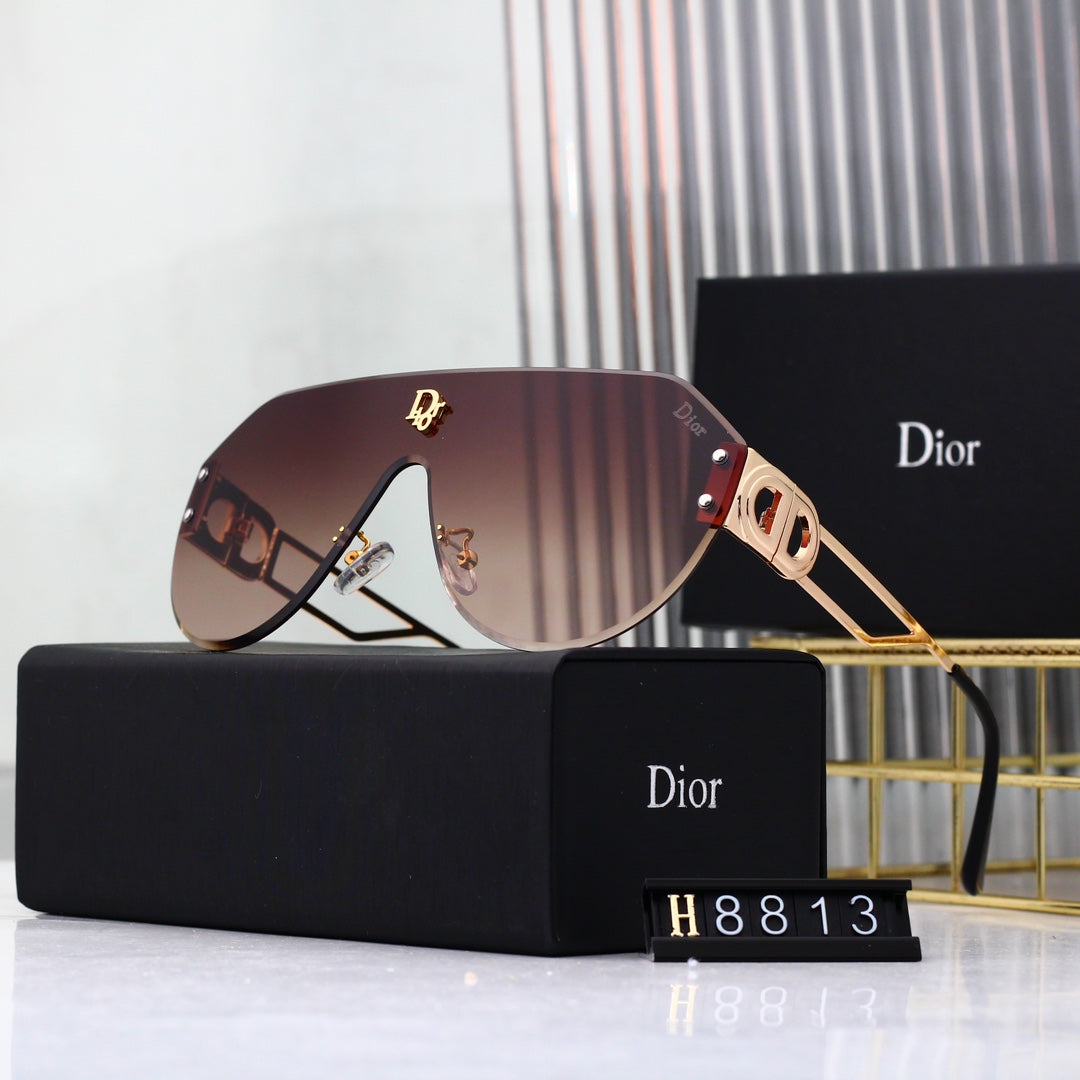 2026 Vintage One-Piece Sunglasses