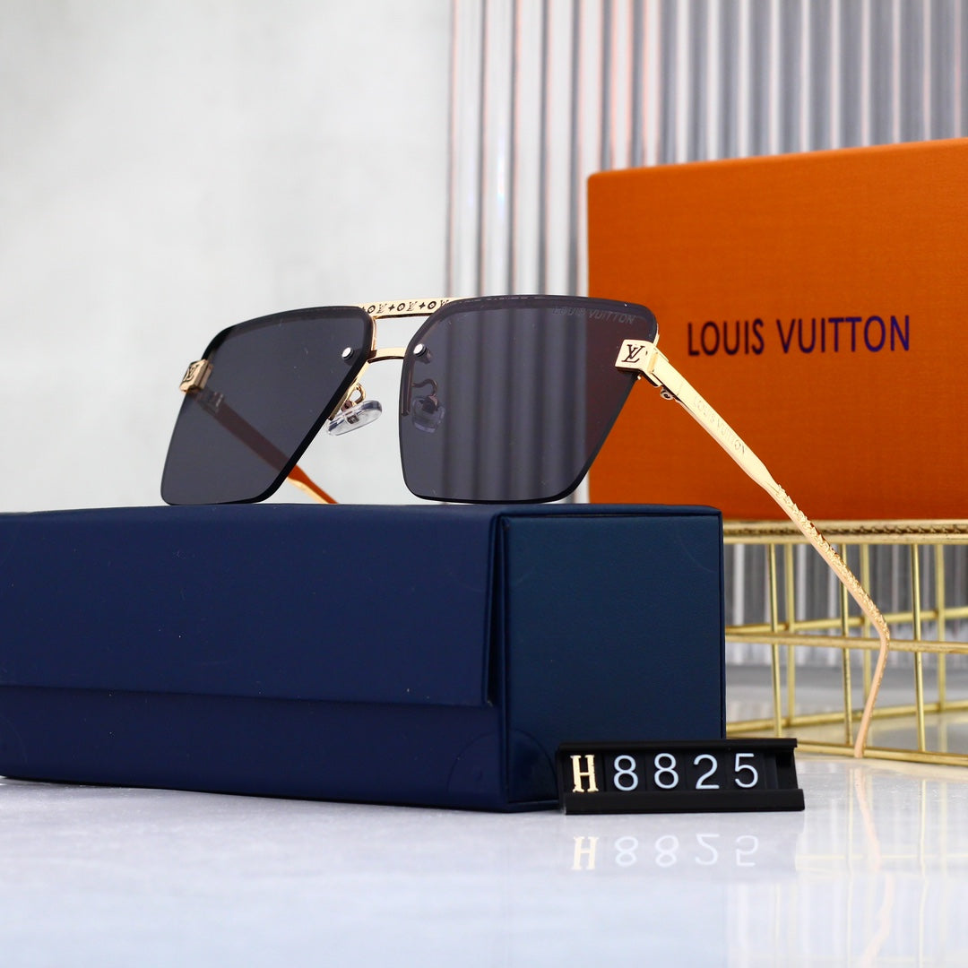 2026 HD Metal Pattern Sunglasses