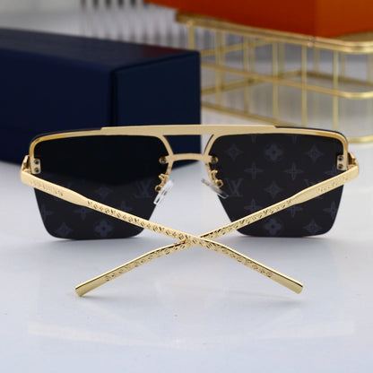 2026 HD Metal Pattern Sunglasses