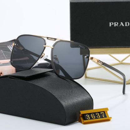 2026 Unisex Fashion Metal Letter Sunglasses