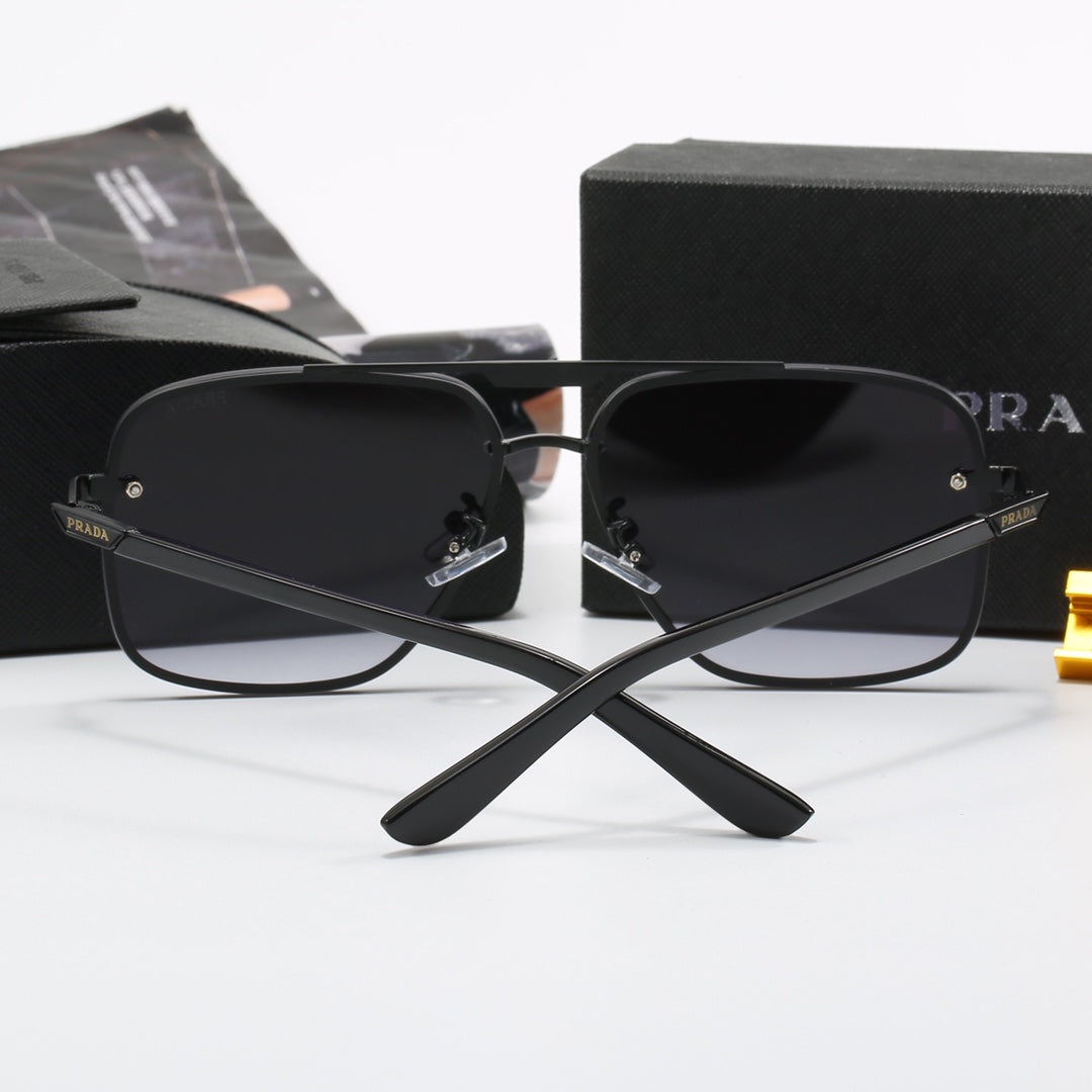 2026 Unisex Fashion Metal Letter Sunglasses