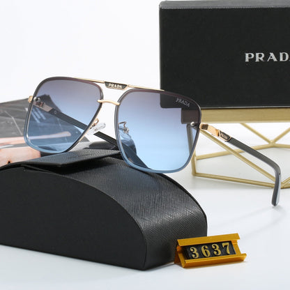 2026 Unisex Fashion Metal Letter Sunglasses