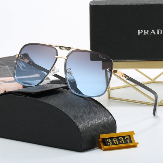 2026 Unisex Fashion Metal Letter Sunglasses