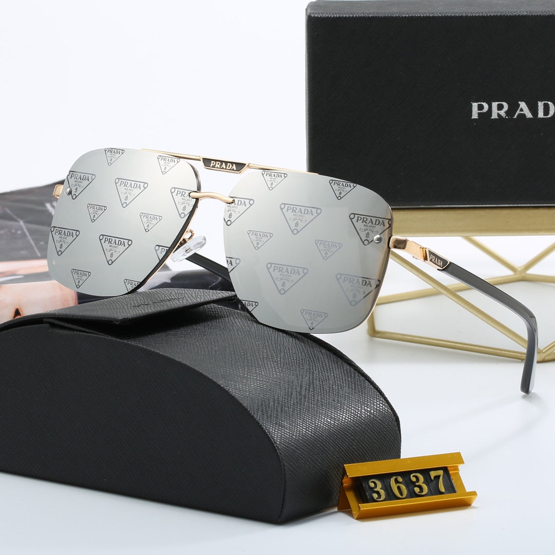 2026 Unisex Fashion Metal Letter Sunglasses