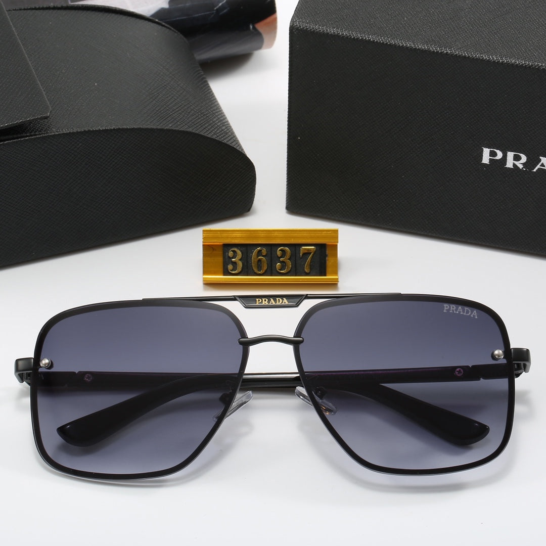 2026 Unisex Fashion Metal Letter Sunglasses