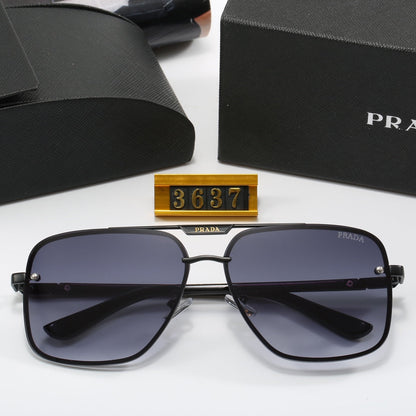 2026 Unisex Fashion Metal Letter Sunglasses