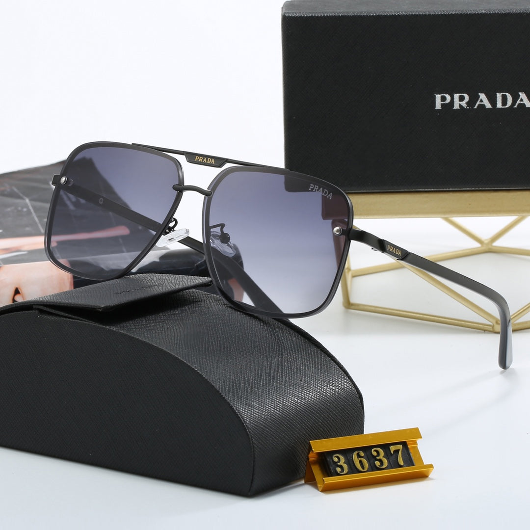 2026 Unisex Fashion Metal Letter Sunglasses