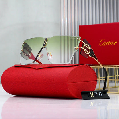 2024 Fashionable HD Frameless Sunglasses