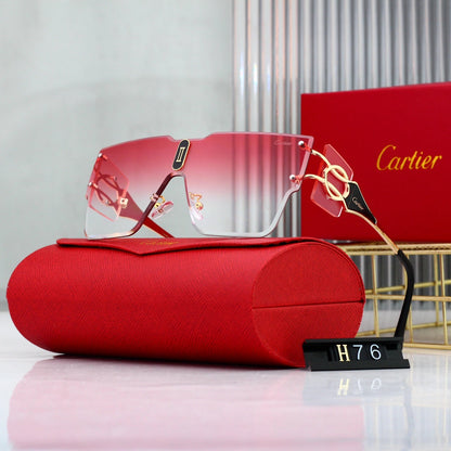 2024 Fashionable HD Frameless Sunglasses
