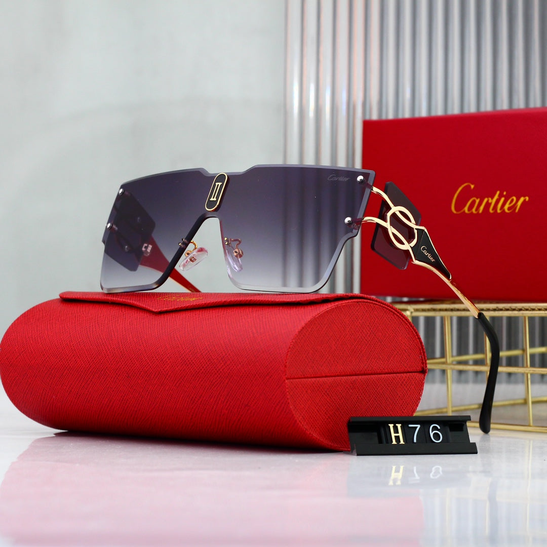 2024 Fashionable HD Frameless Sunglasses