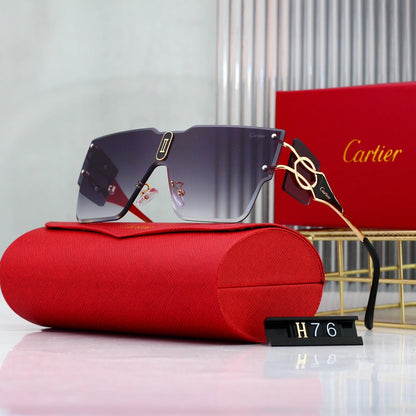 2024 Fashionable HD Frameless Sunglasses