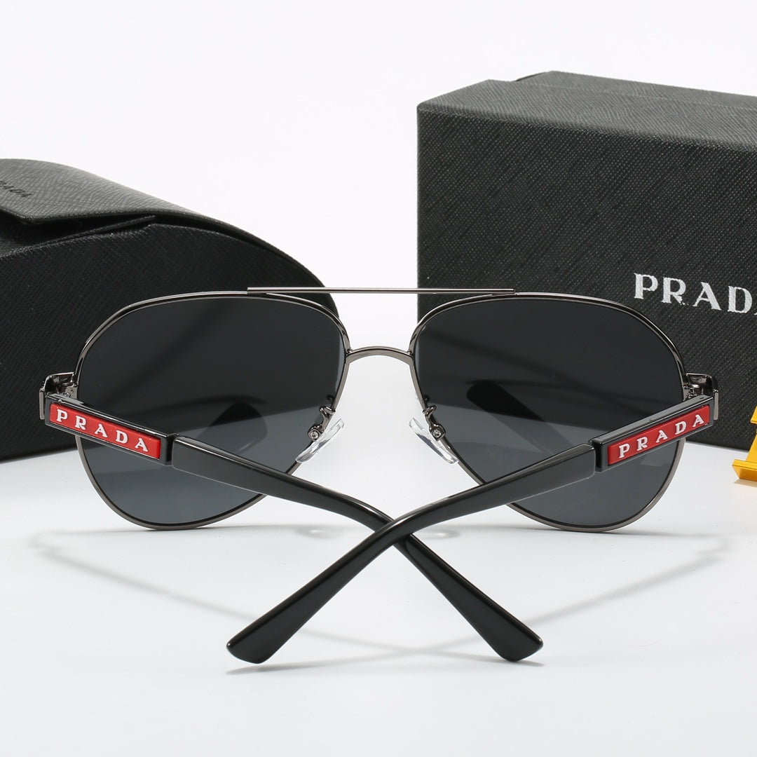 2025 Double Bridge Metal Cool sunglasses