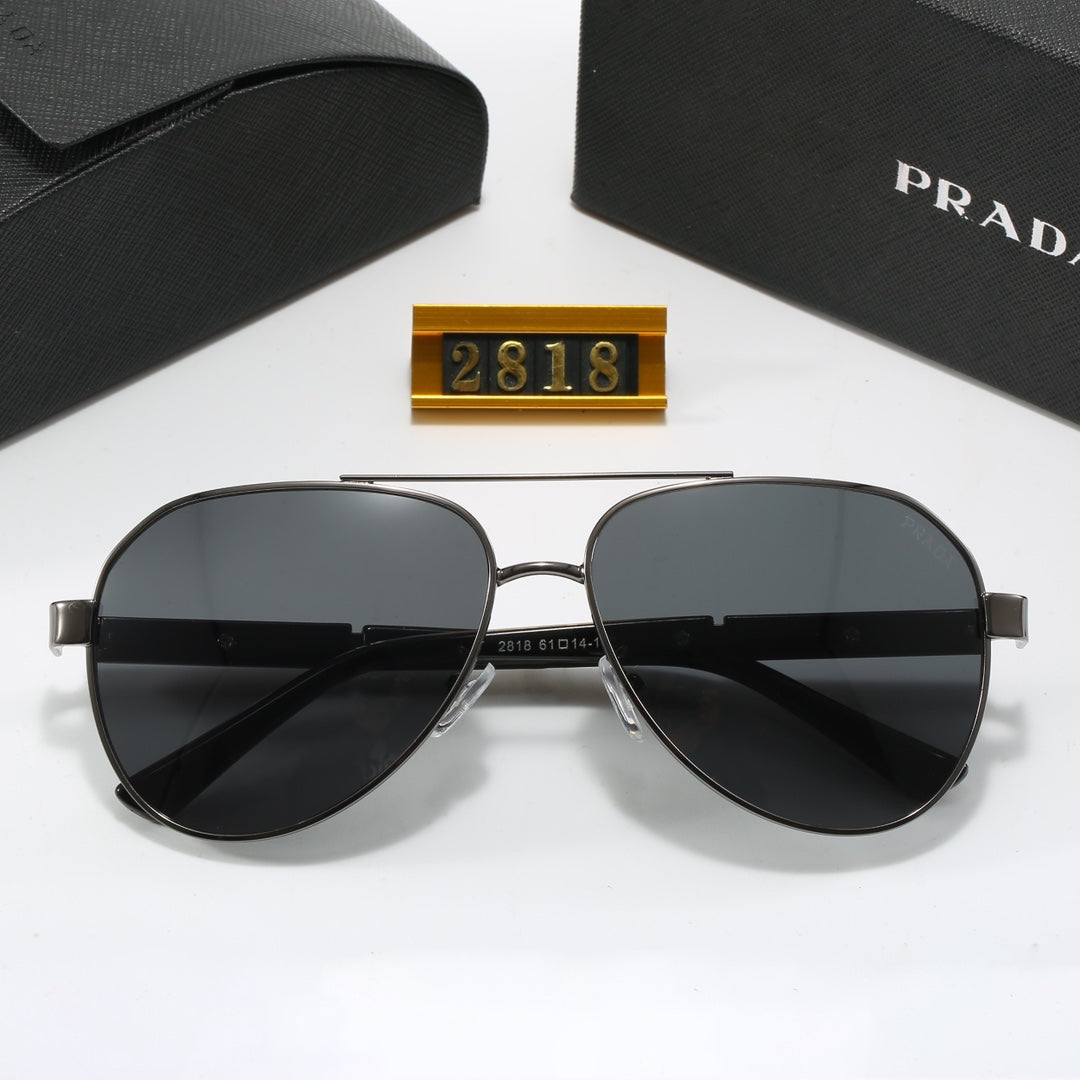 2025 Double Bridge Metal Cool sunglasses
