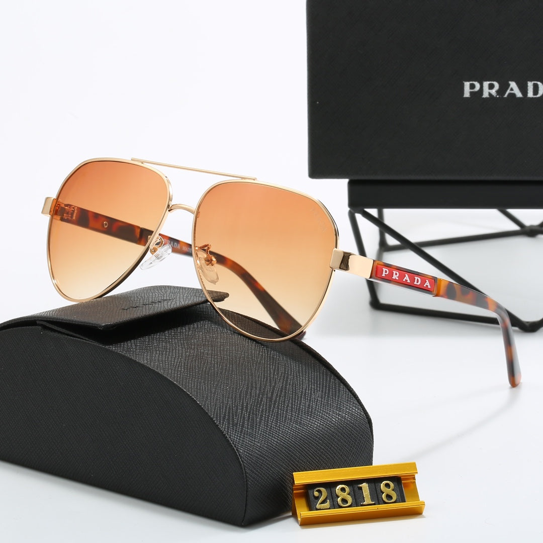2025 Double Bridge Metal Cool sunglasses