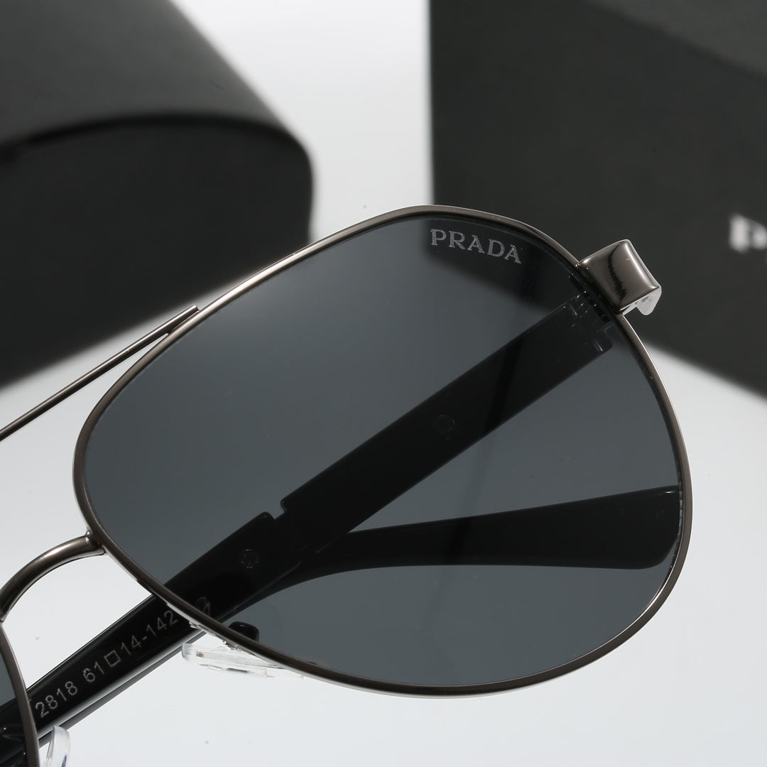 2025 Double Bridge Metal Cool sunglasses