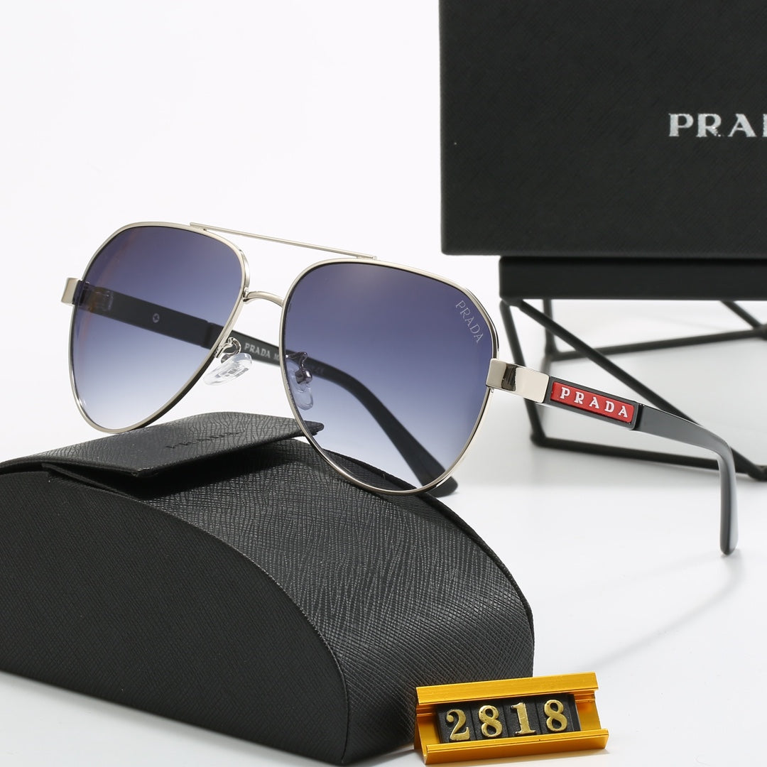 2025 Double Bridge Metal Cool sunglasses