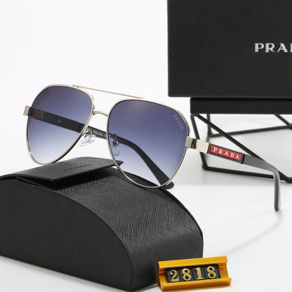 2025 Double Bridge Metal Cool sunglasses