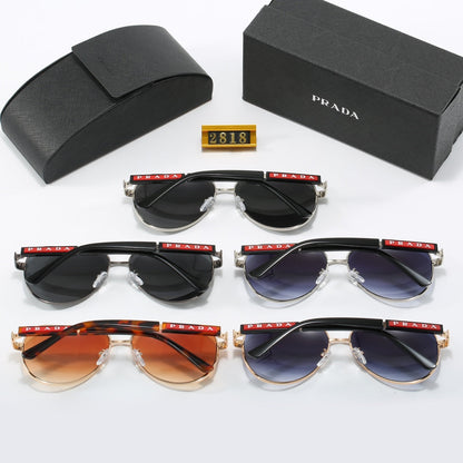 2025 Double Bridge Metal Cool sunglasses