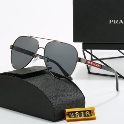 2025 Double Bridge Metal Cool sunglasses