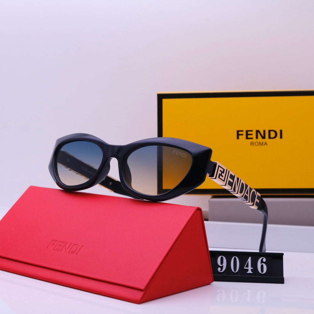 2026 Fashion Metal Letter Sunglasses