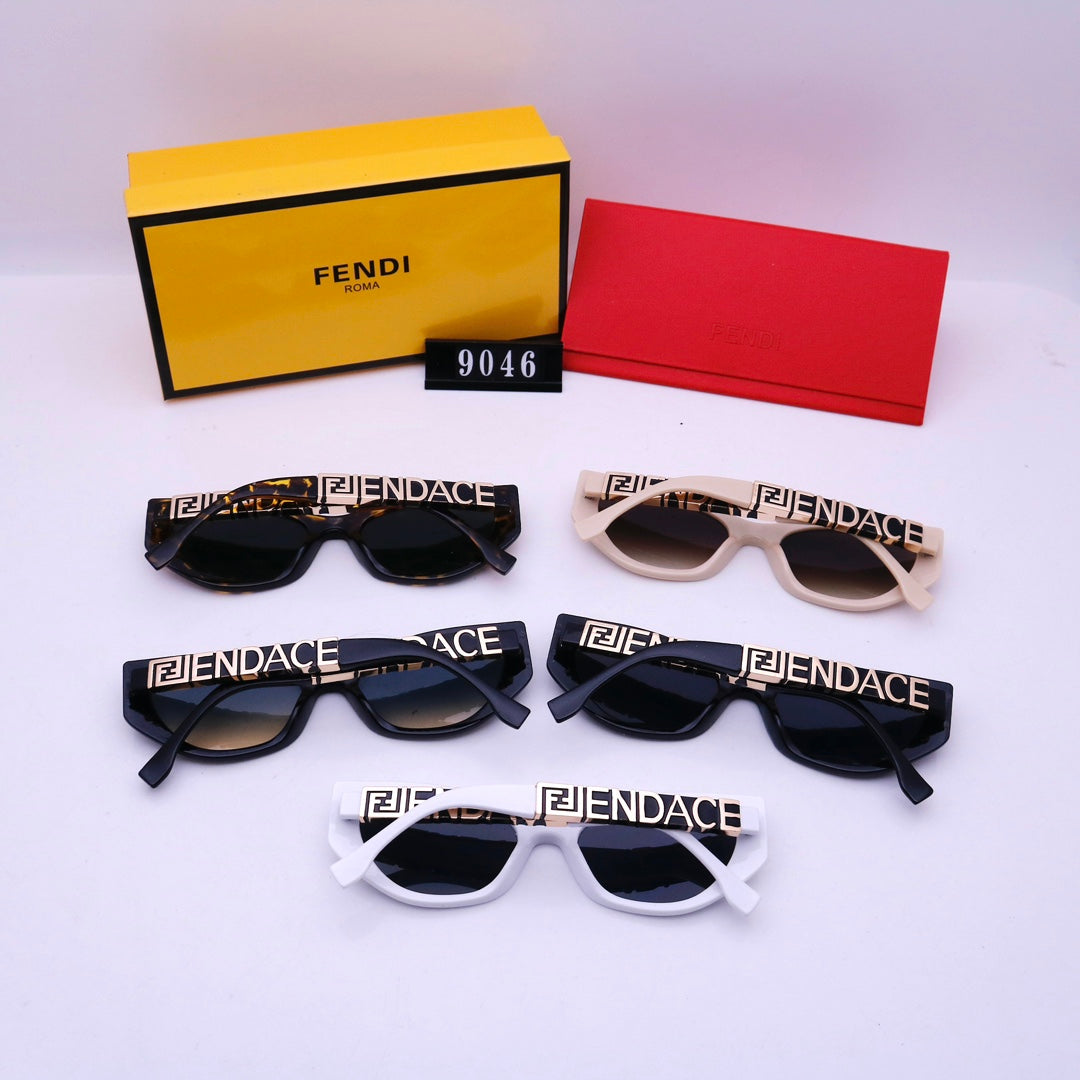 2026 Fashion Metal Letter Sunglasses