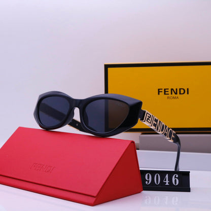 2026 Fashion Metal Letter Sunglasses