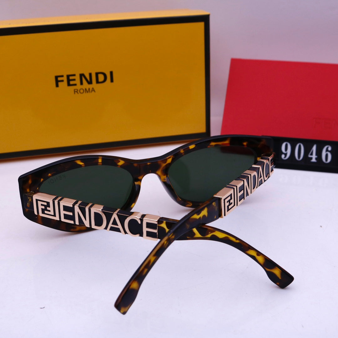 2026 Fashion Metal Letter Sunglasses