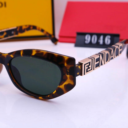 2026 Fashion Metal Letter Sunglasses