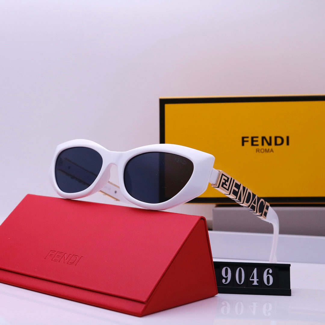 2026 Fashion Metal Letter Sunglasses