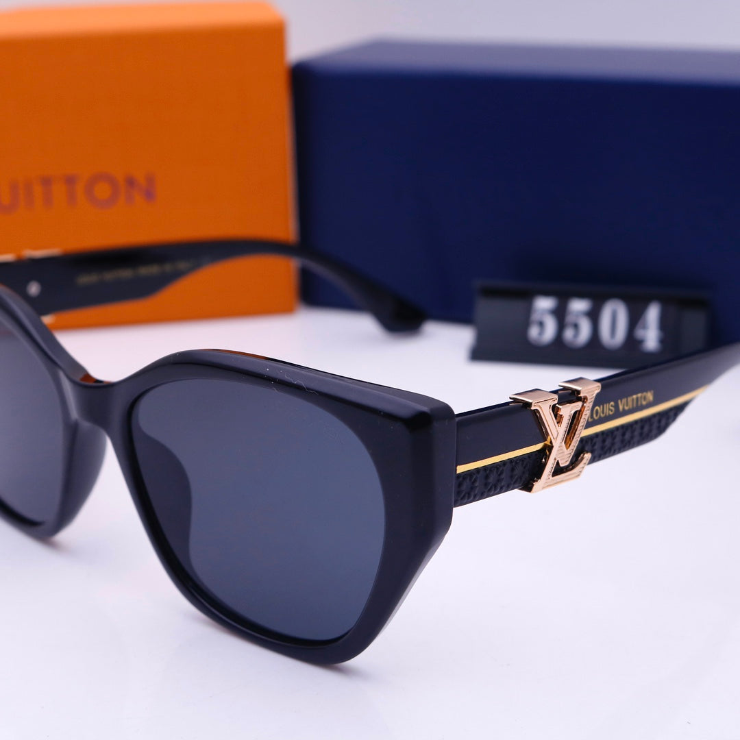 2026 Fashion HD Metal Logo Frame Sunglasses
