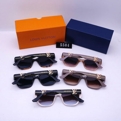 2026 Fashion HD Metal Logo Frame Sunglasses