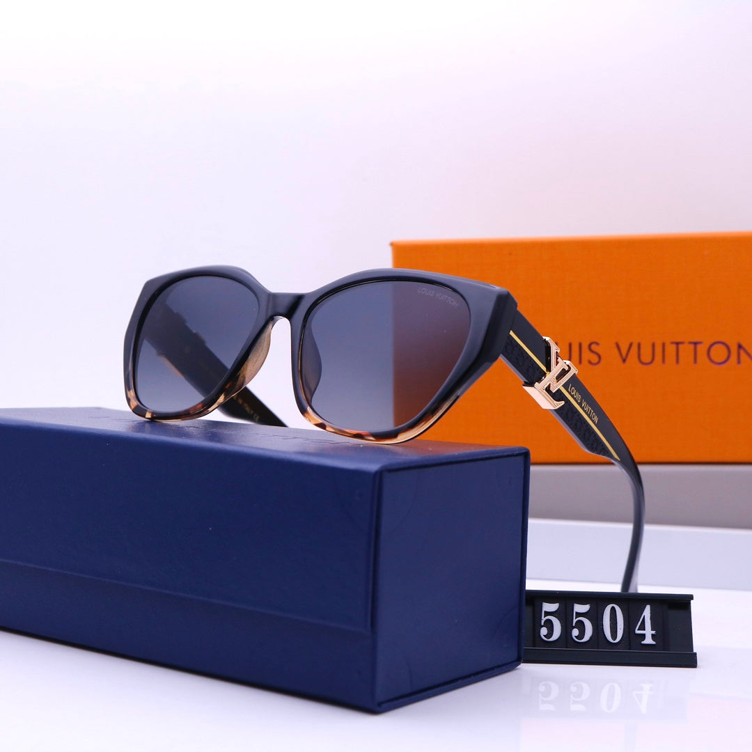 2026 Fashion HD Metal Logo Frame Sunglasses