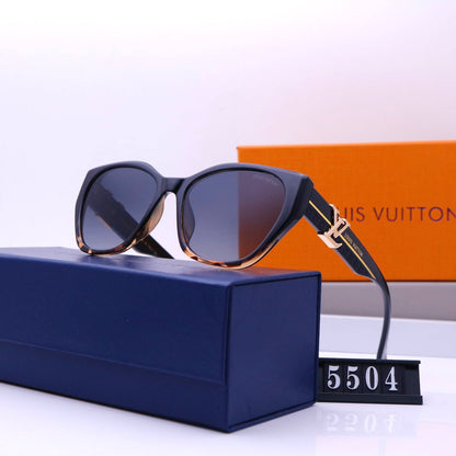 2026 Fashion HD Metal Logo Frame Sunglasses