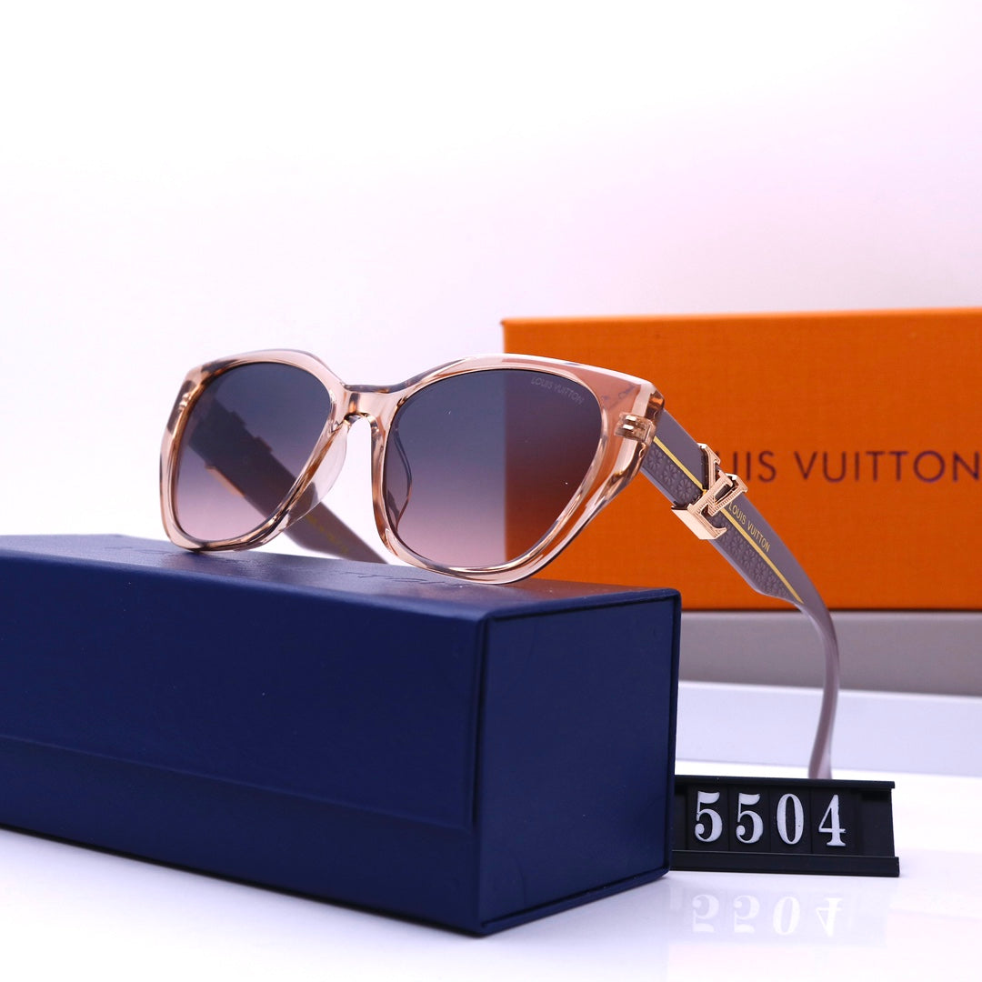 2026 Fashion HD Metal Logo Frame Sunglasses