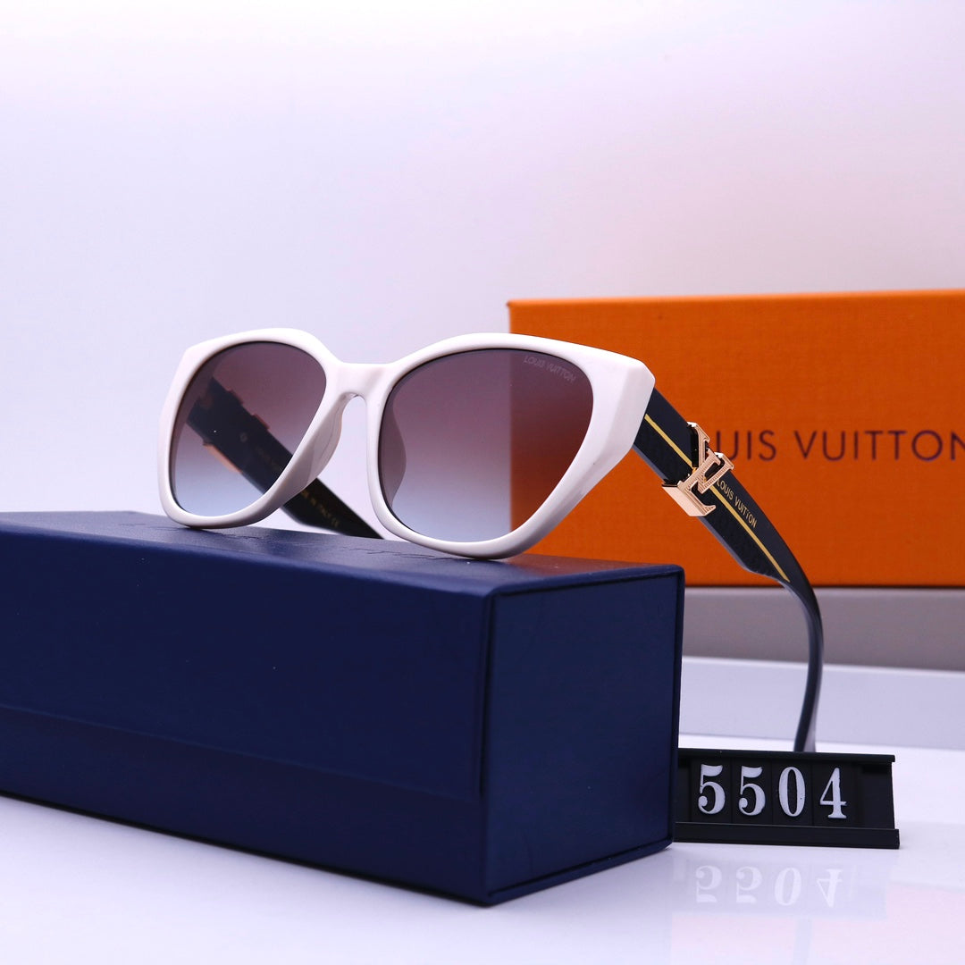 2026 Fashion HD Metal Logo Frame Sunglasses